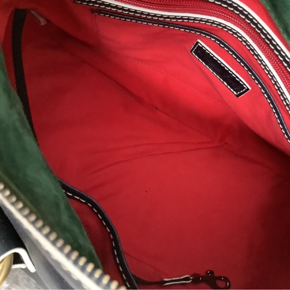 Dooney and Bourke black satchel in smooth leather - Picture 9 of 11